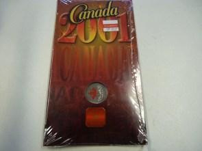 Canada 25 cent 2001